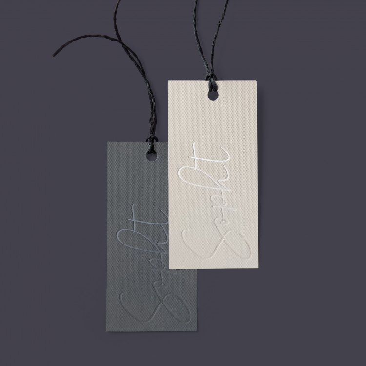 LABEL // STRUCTURED <br /> PAPER // LETTERPRESS